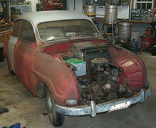 saab-in-garage saab-in-garage