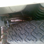 Double exhaust pipes, modified rear muffler