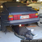 The fuel filter was old and needed to be changed.