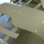 Left rear fender Left rear fender
