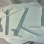 Bumper attachment irons - front and rear. Bumper attachment irons - front and rear.