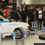 Tomi Tikanmäki's fully restored 96 rally collected a lot of people. Tomi Tikanmäki's fully restored 96 rally collected a lot of people.