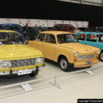Just across the isle there were some more two strokes: A Wartburg and Trabant. Just across the isle there were some more two strokes: A Wartburg and Trabant.