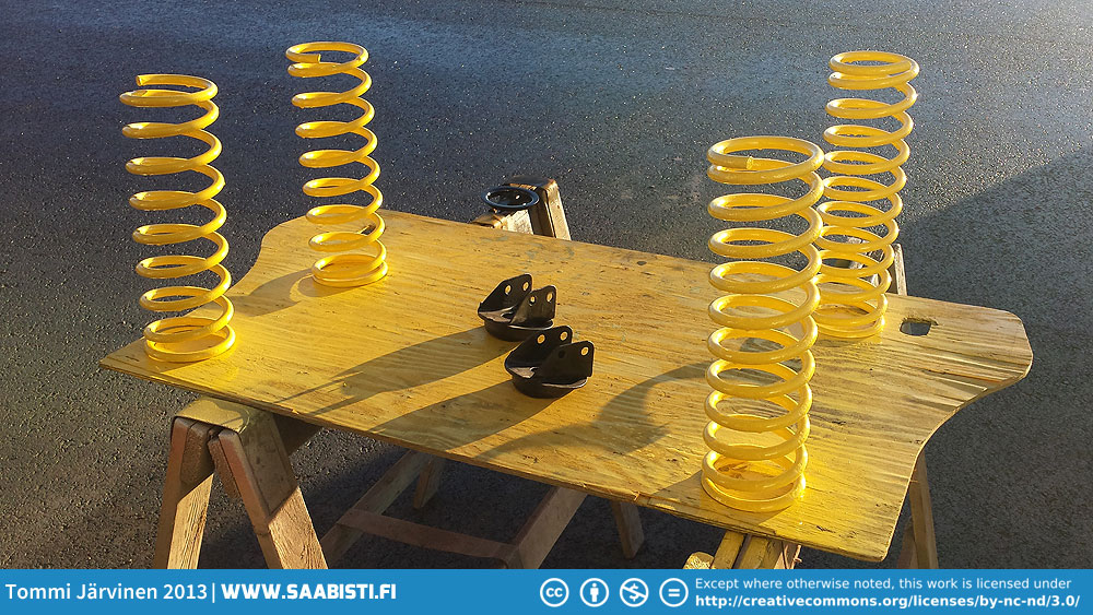 Springs for the V4 Rally.