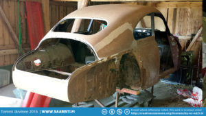 Saab 93B DeLuxe 1959 - Barn Find Basket Case